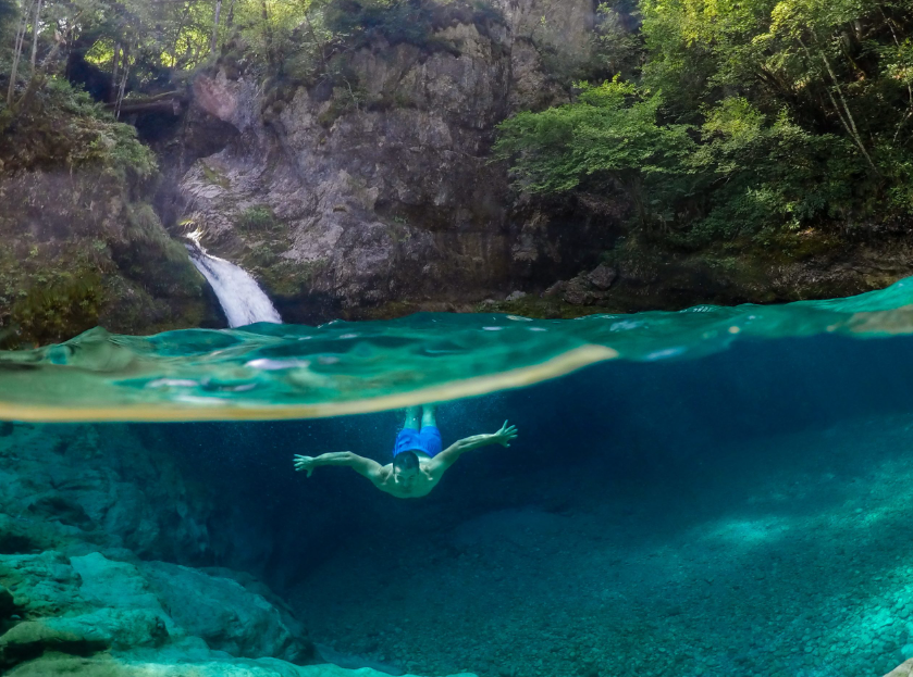 Waterfall Grunas - Theth, Theth, Shkodër, Albania